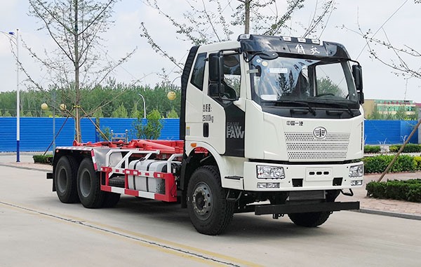 20T车厢可卸式垃圾车YYD5252ZXXC6（右45°）