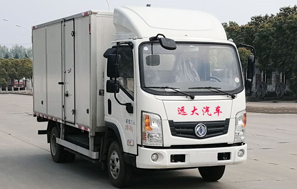 纯电动厢式运输车YYD5040XXYDBEV(右45°)