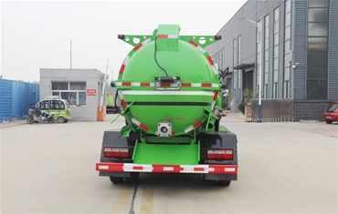 纯电动4方吸污车YYD5080GXWDBEV（正后）